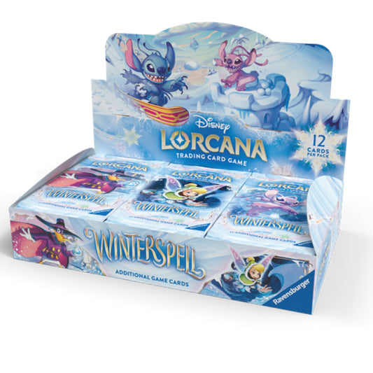 Disney Lorcana TCG: Winterspell Booster Box (24 Packs)