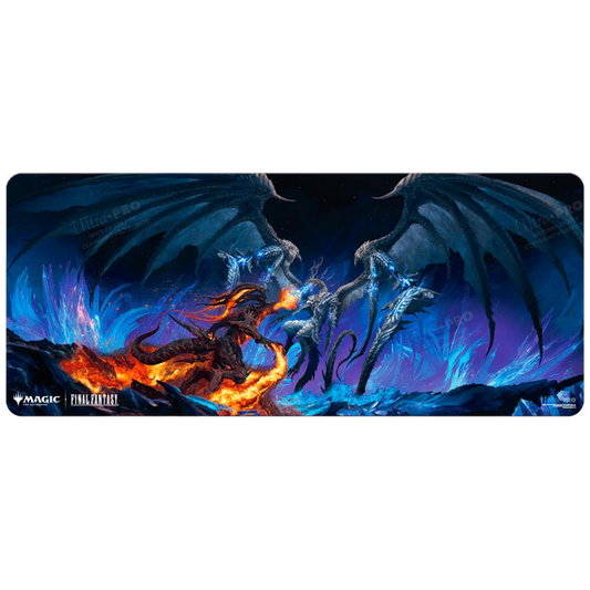 Bahamut and Ifrit 6ft Table Playmat