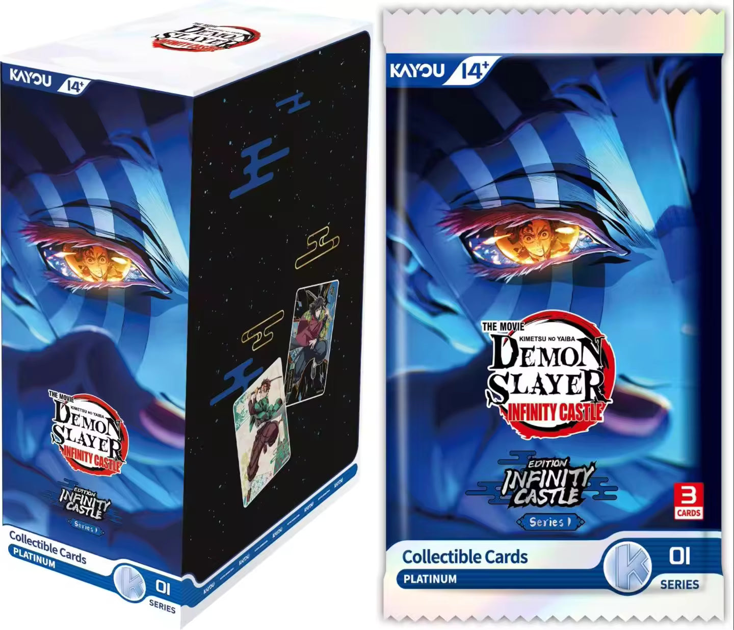 Demon Slayer Collectible Cards (English) - Infinity Castle Movie Series 1 - Booster Pack