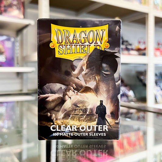 Dragon Shield Matte Outer Sleeves - Clear (100-Pack)