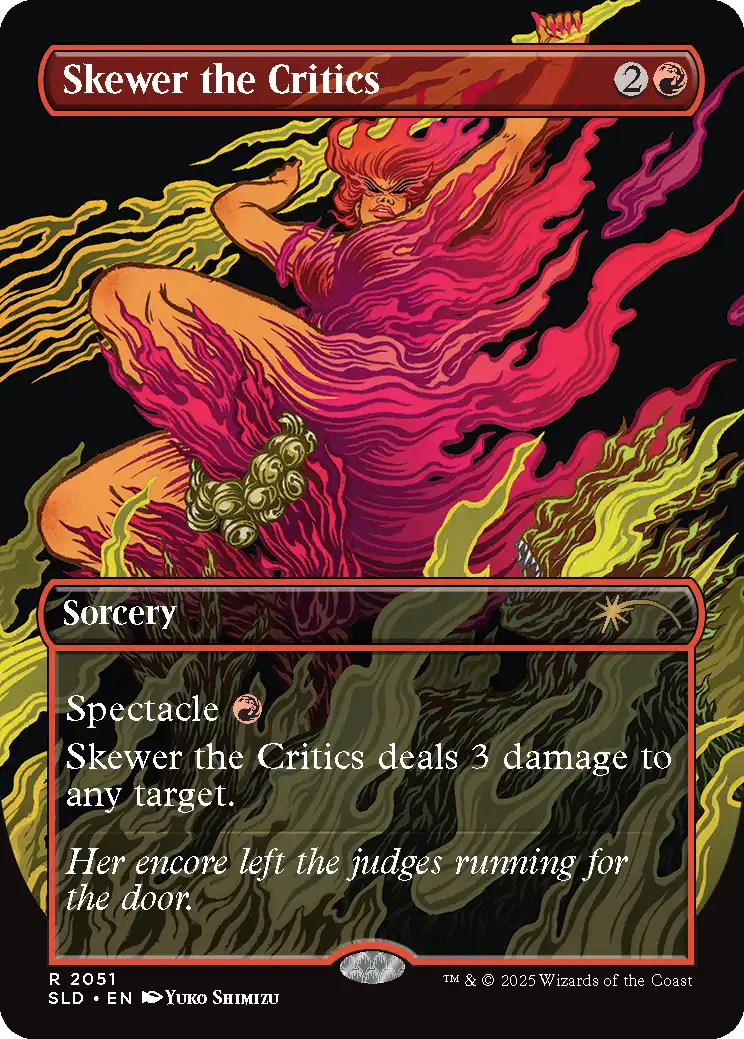 Secret Lair Drop: Everything Is On Fire