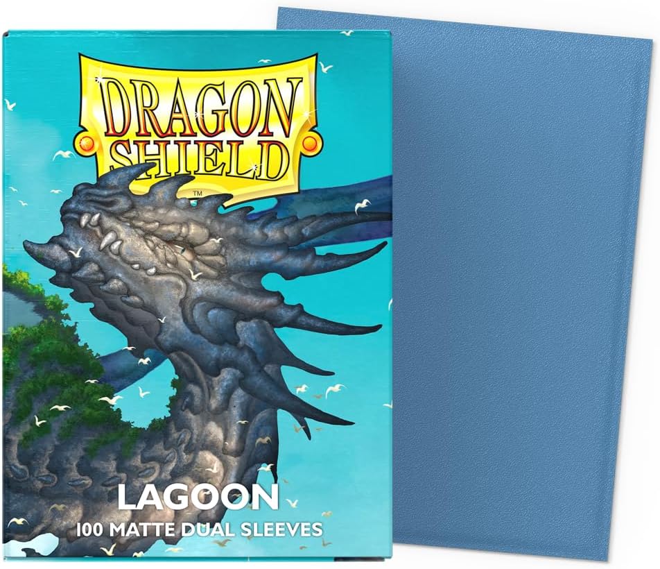 Dragon Shield Dual Matte Standard Sleeves - Lagoon (100-Pack)