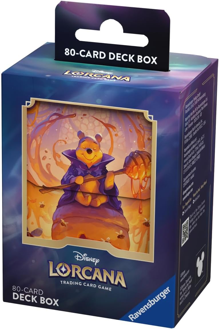 Lorcana TCG Deck Box: Winnie The Pooh - Hunny Wizard (80 Cards)
