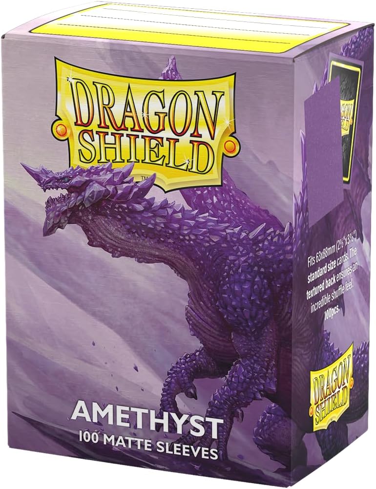 Dragon Shield Matte Sleeves -Amethyst (100-Pack)