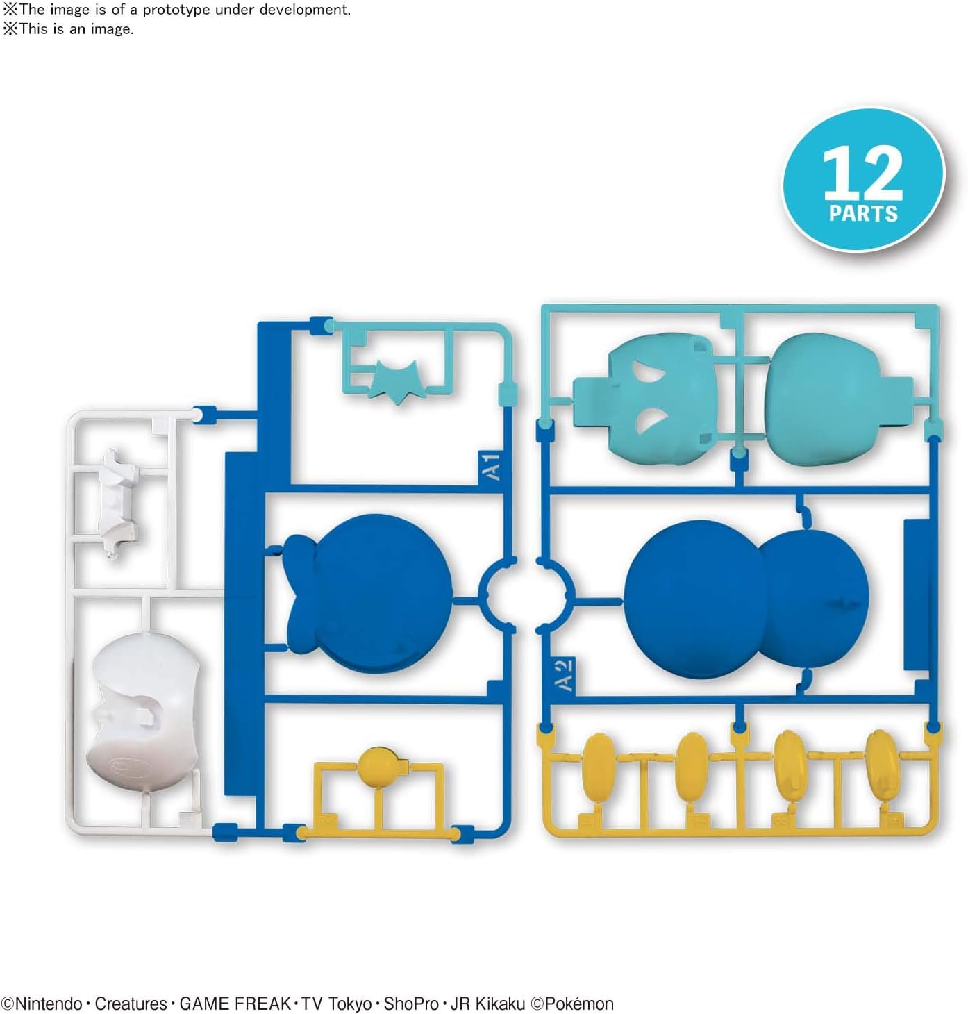 Pokemon Plamo Collection Quick!! 06 Piplup Plastic Model Kit
