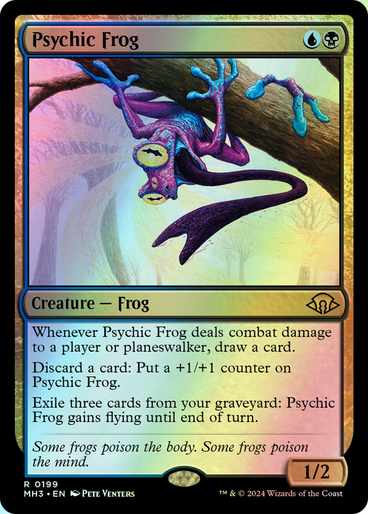 Psychic Frog (Modern Horizons 3) #199 [English/Foil] | Magic: The
