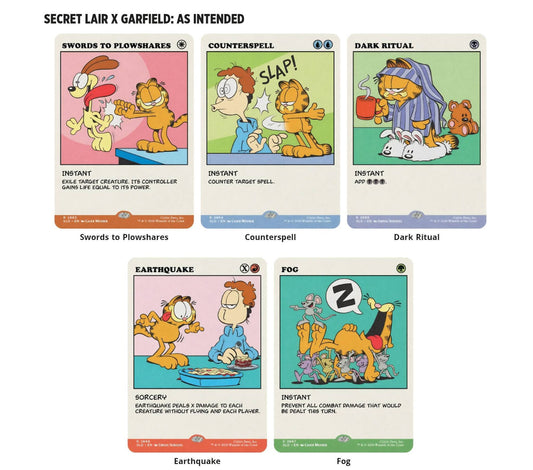 Secret Lair x Garfield: As Intended