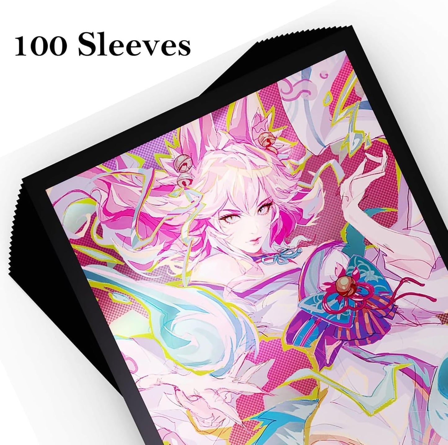 Riftbound Art Sleeves: Spirit Blossom Ahri - 100ct Card