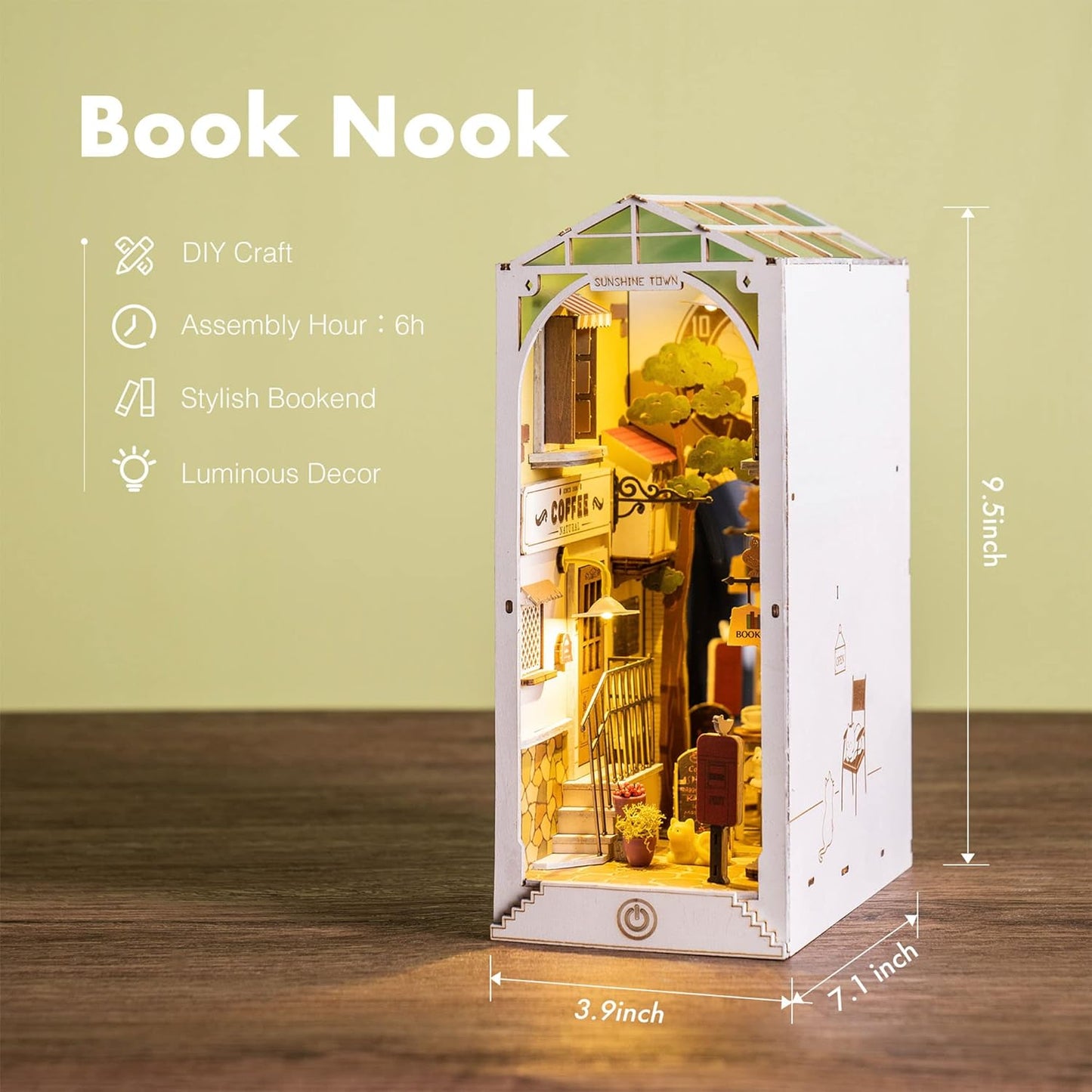 Rolife Sunshine Town Book Nook