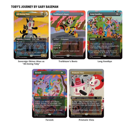 Secret Lair Drop: Toby's Journey by Gary Baseman