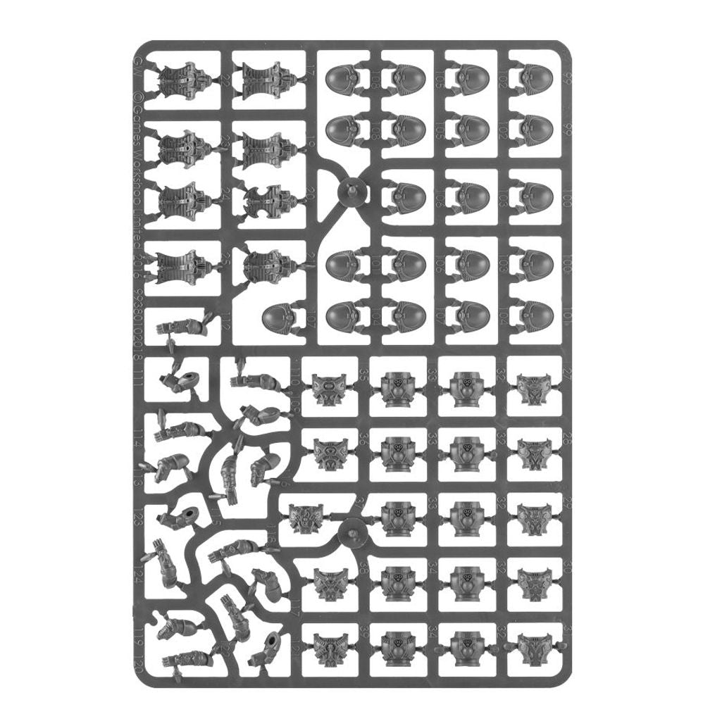 43-35 Warhammer 40,000-Thousand Sons: Rubric Marines