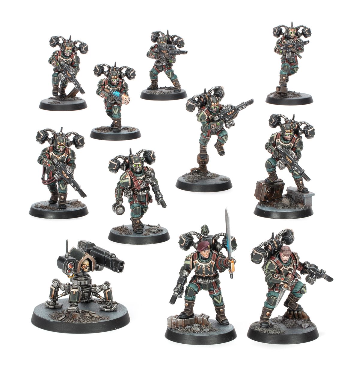 103-52 Warhammer 40,000: Kill Team: Tempestus Aquilons(Elite Astra Militarum Drop Troops)