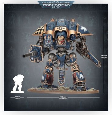 54-15 Warhammer 40,000 -Imperial Knights: Knight Questoris