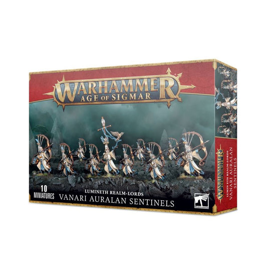 87-58 Warhammer Age Of Sigmar Lumineth Realm-Lords Vanari Auralan Sentinels