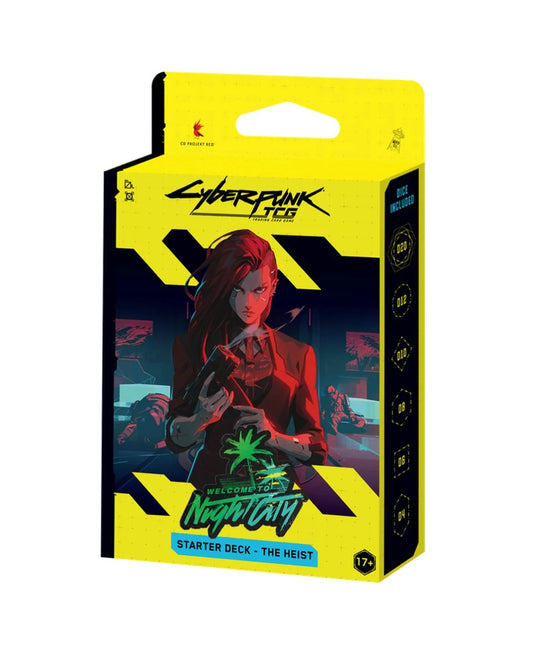 Cyberpunk TCG - Welcome to Night City (Beta Edition) - THE HEIST - Starter Deck
