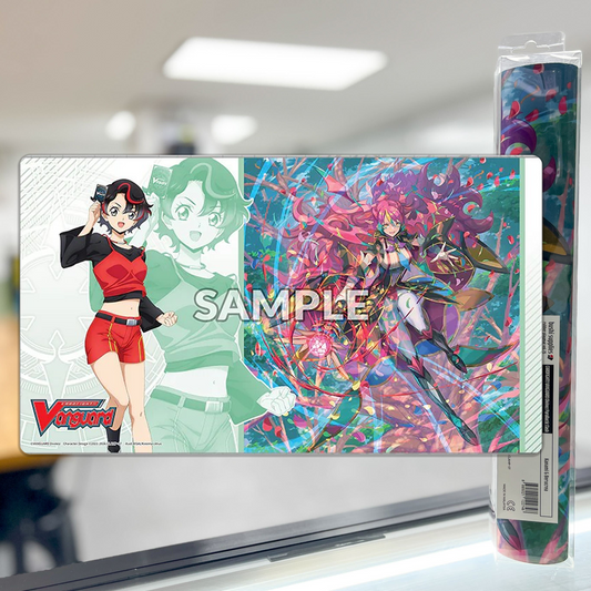 CARDFIGHT!! VANGUARD Divinez Parallactic Clash Design A: Kanami & Berucrea Rubber Playmat Vol. 15