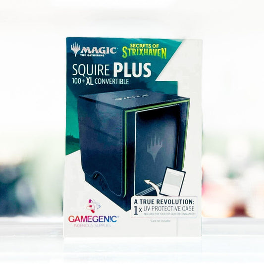 GameGenic - Magic: The Gathering Squire Plue 100+ XL Convertible - Black/Green