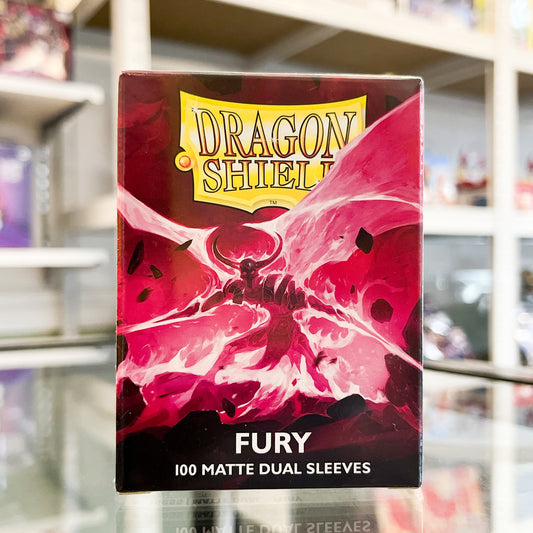 Dragon Shield Dual Matte Standard Sleeves - Fury (100-Pack)