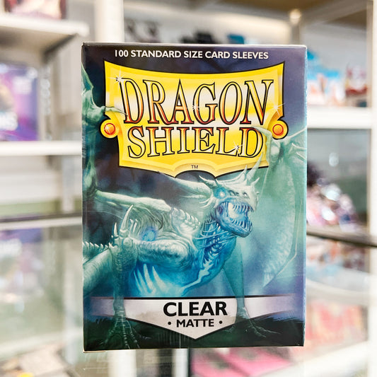 Dragon Shield Matte Sleeves - Clear (100-Pack)