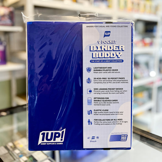 1UP 9-Pocket Strap Binder- Royal Blue