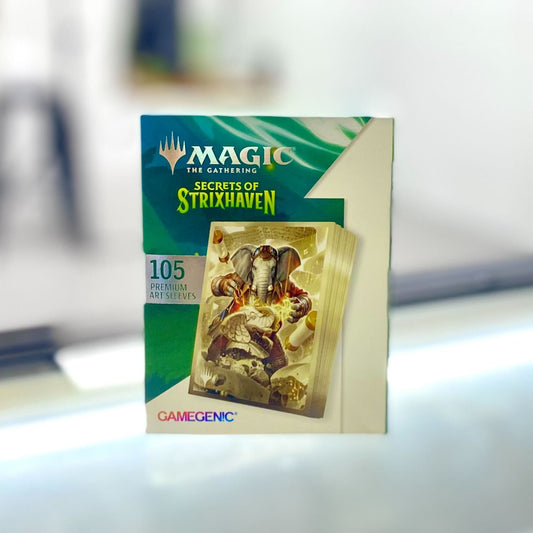 Gamegenic - Secrets of Strixhaven Premium Art Sleeves - Quintorious, History Chaser