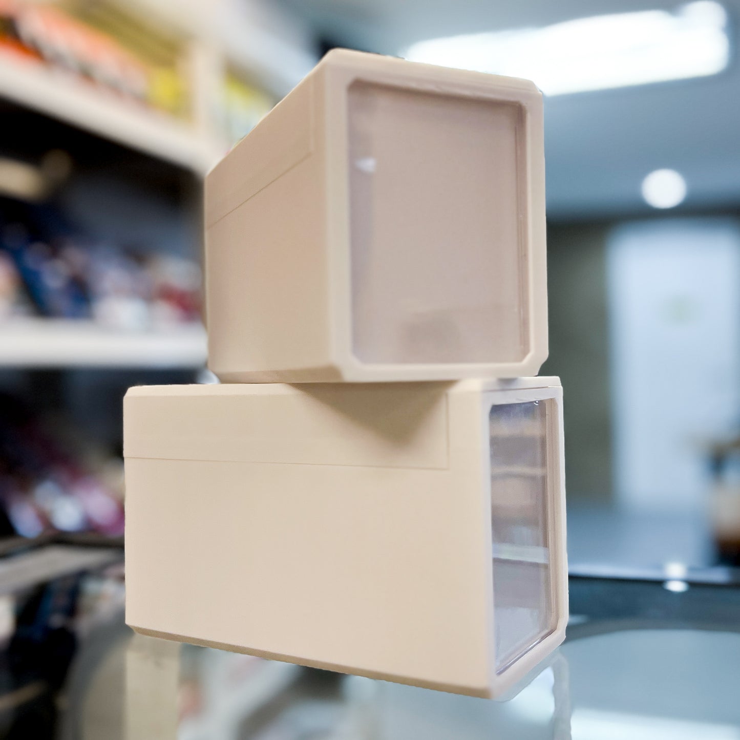 WeStudio 3D Deck Box Triple Sleeve White