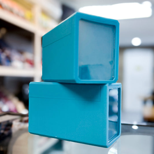 WeStudio 3D Deck Box Double Sleeve Blue