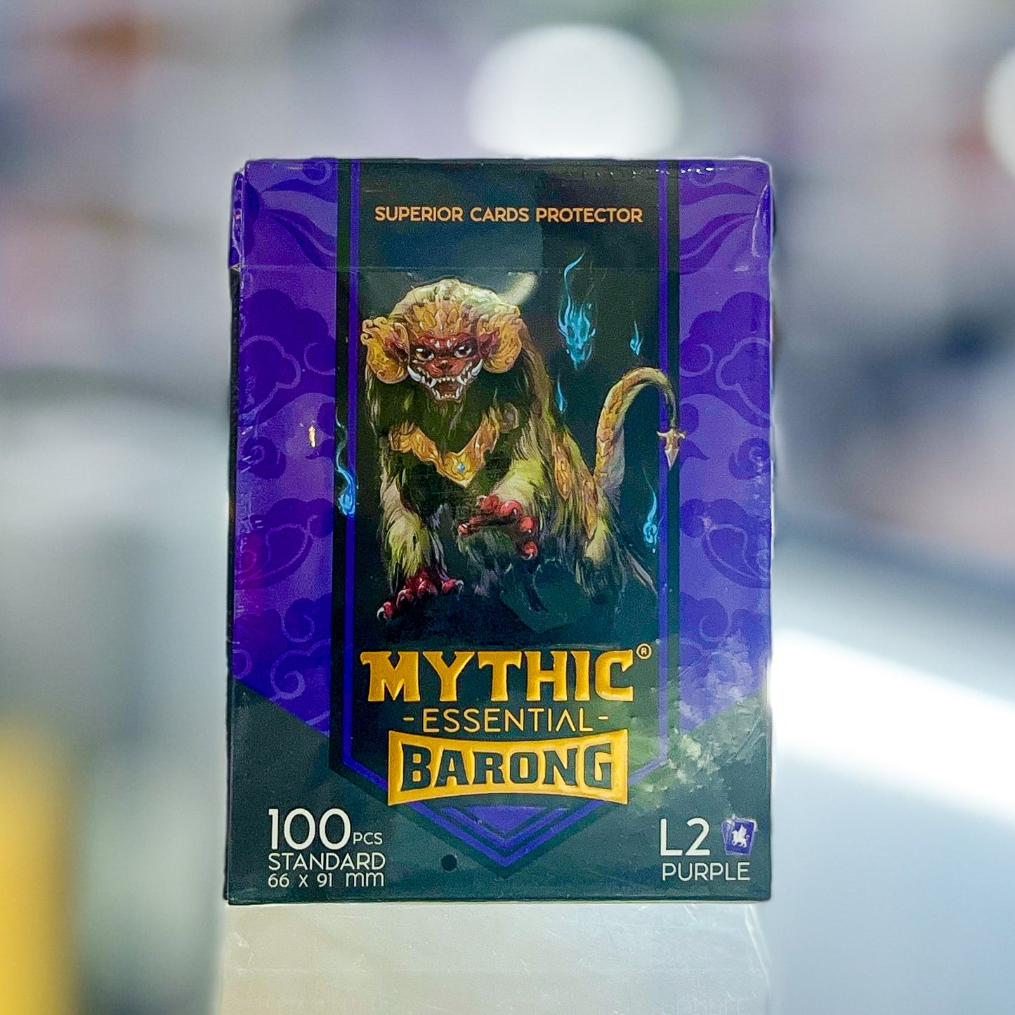 Mythic Essentials Barong 100pcs Standard Sleeves L2 Purple