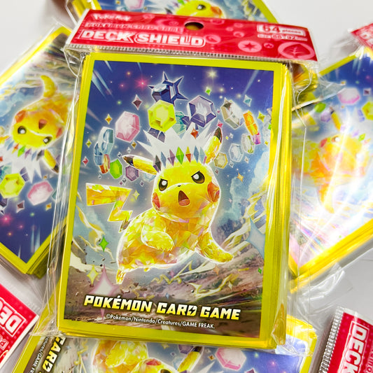 Pokemon Card Sleeves Gloss Pikachu Stellar Tera