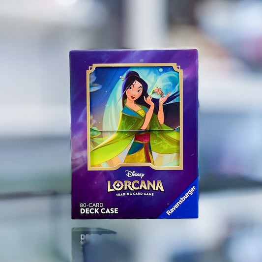 Lorcana TCG Deck Box: Mulan (80Cards)