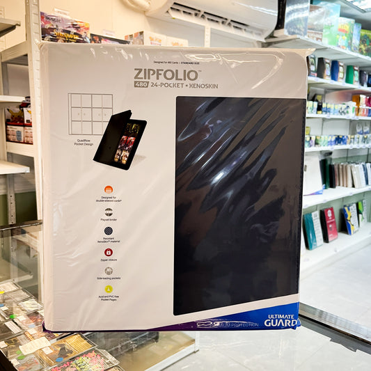 24-Pocket ZipFolio XenoSkin-Dark Blue