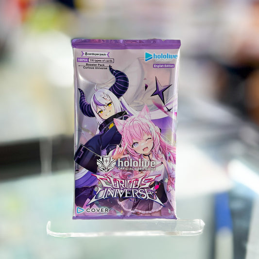 Hololive OFFICIAL CARD GAME - Curious Universe - Booster Packs - English