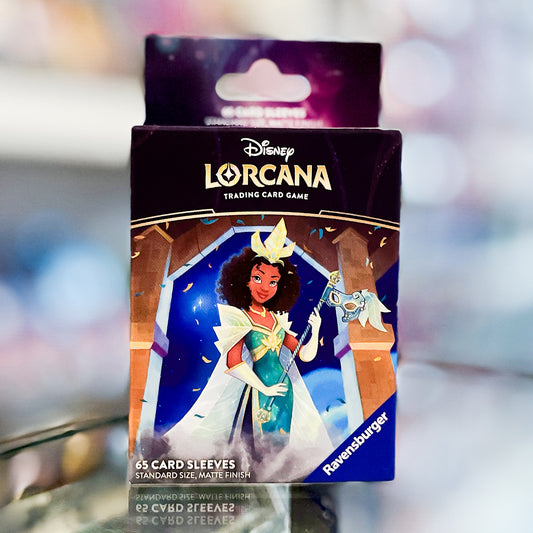 Lorcana TCG Card Sleeve Pack - Tiana – Celebrating Princess (65 Sleeves)