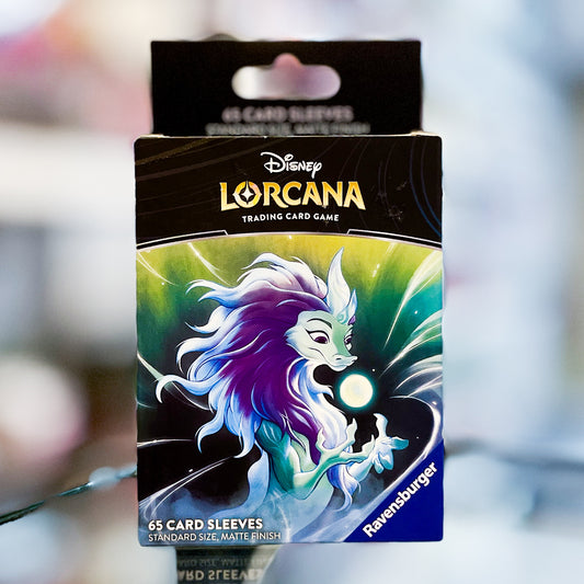 Lorcana TCG Card Sleeve Pack - Sisu – Divine Water Dragon (65 Sleeves)