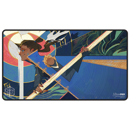 Ultra PRO Critical Role Radiants: The Mighty Nein Beauregard Lionett Black-Stitched Playmat