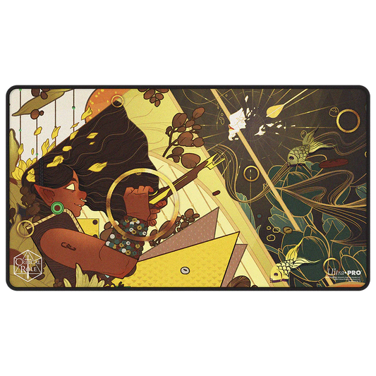 Ultra PRO Critical Role Radiants: The Mighty Nein Veth Brenatto Black-Stitched Playmat