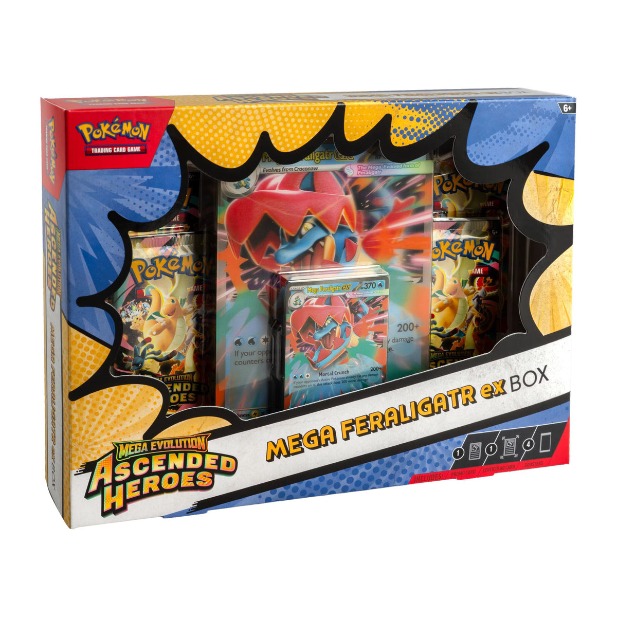 Pokemon TCG: Ascended Heroes Mega Feraligatr ex Box