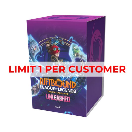 Riftbound - League of Legends TCG: The Unleashed Vault - limit 1 per customer