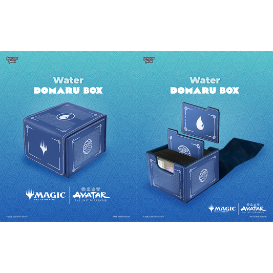 Gatherers' Tavern - Domaru Deck Box - Avatar: The Last Airbender - Water