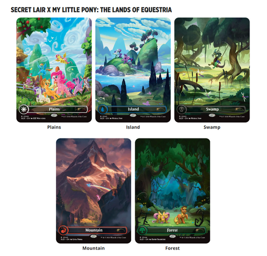 Secret Lair x My Little Pony: The Lands of Equestria
