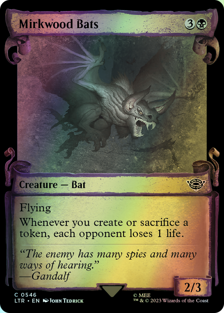 mtg cards like mirkwood bats Mirkwood Bats (The Lord of the Rings: Tales of Middle-earth) #546  [English/Foil] | Magic: The Gathering Singles