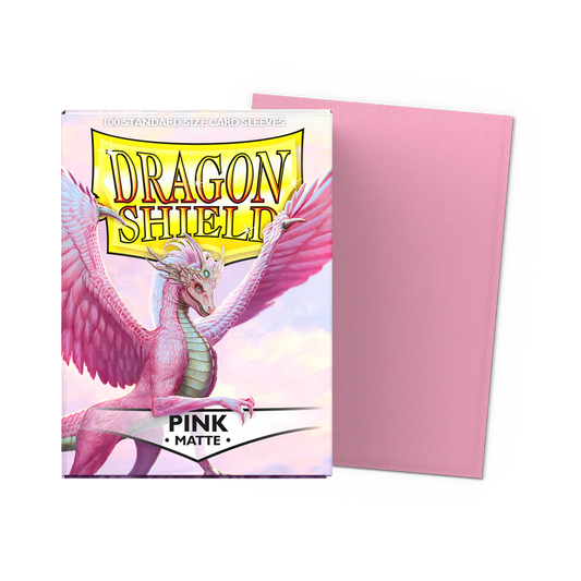 Dragon Shield Matte Sleeves - Pink (100-Pack)