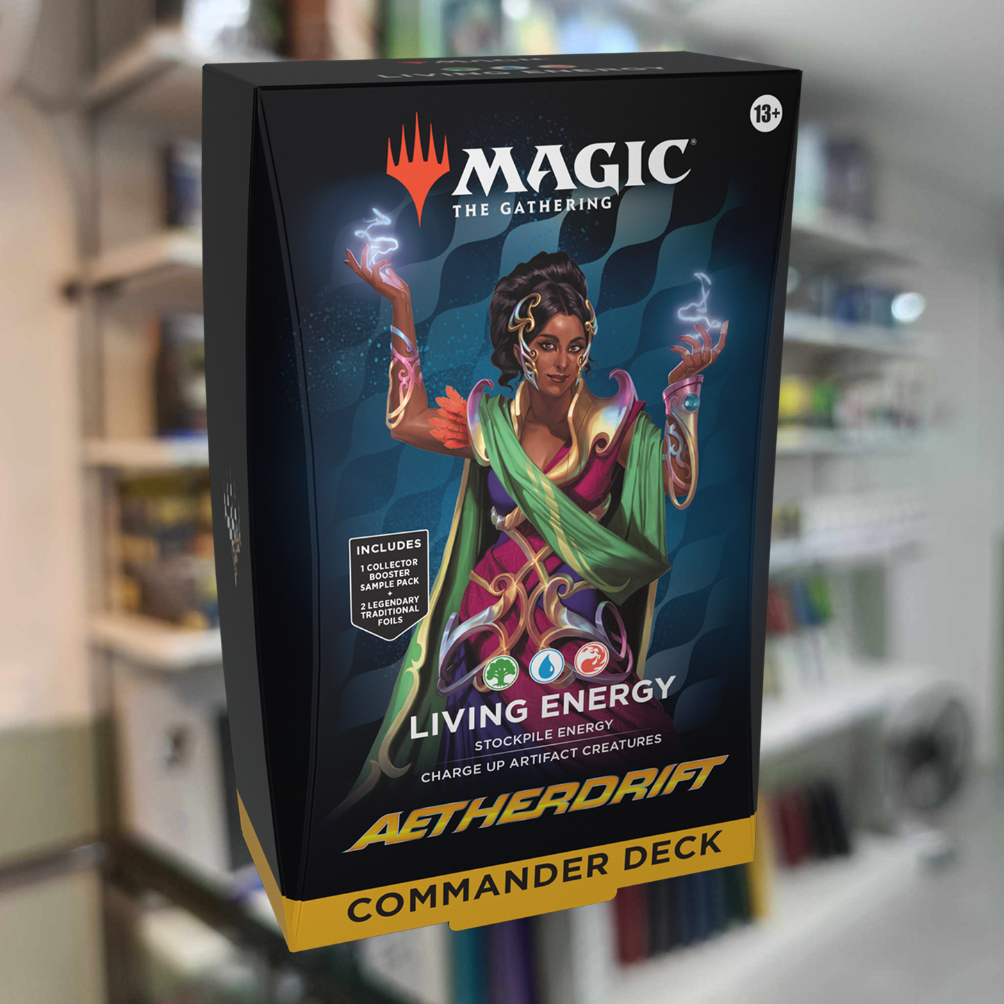 Aetherdrift Commander Deck - Living Energy
