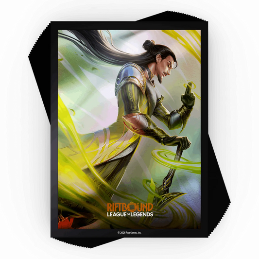 Riftbound Art Sleeves: Master Yi, Wuju Master 100ct Card