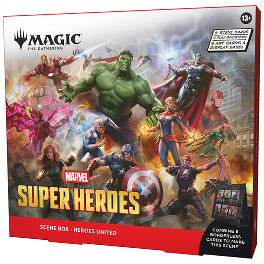 Magic: The Gathering - Marvel Super Heroes - Scene Box - Heroes United