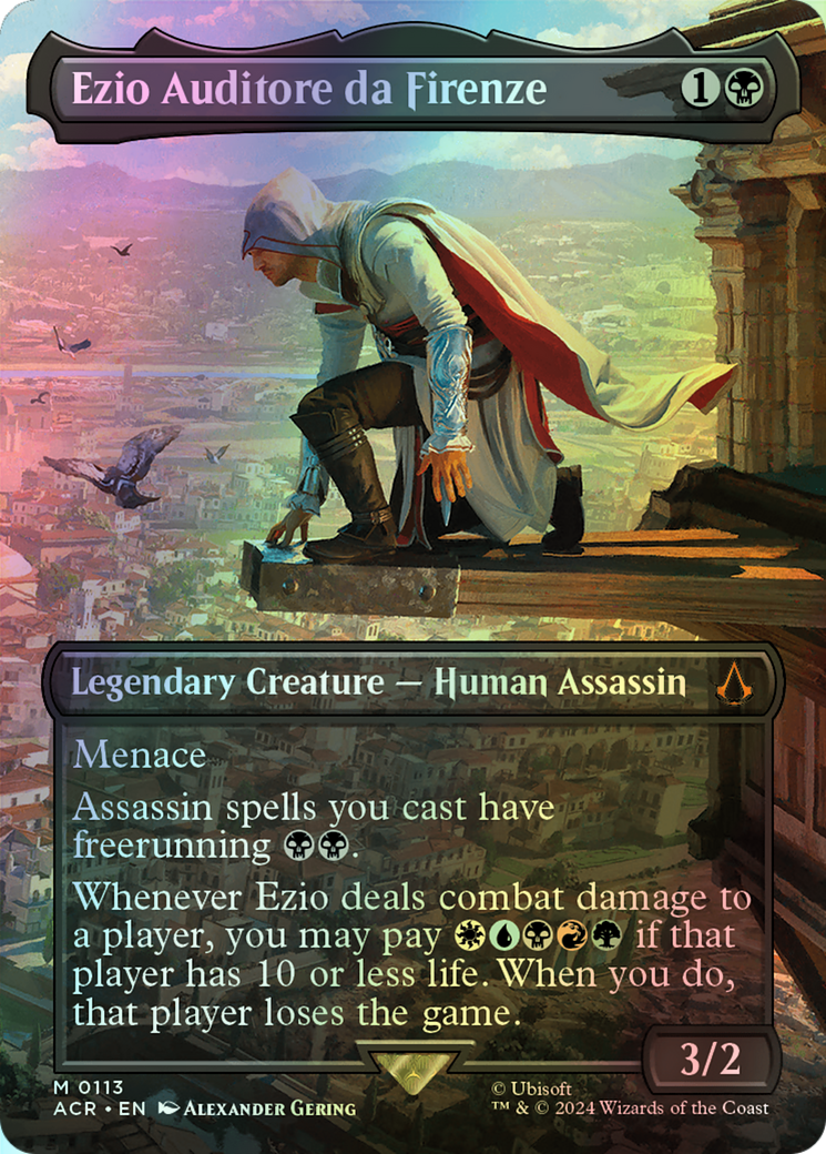 ezio mtg cards Ezio Auditore da Firenze (Assassin's Creed) #113 [English/Foil] | Magic:  The Gathering Singles