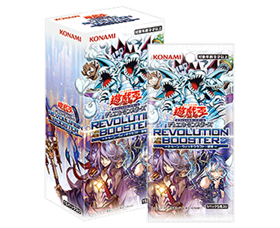 Yu-Gi-Oh! Revolution Booster: Toon / Witchcrafter / Unchained - Japanese - Booster Box