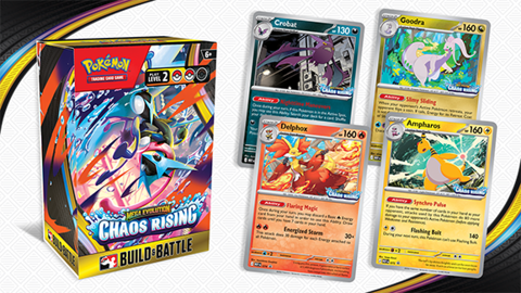 Pokémon TCG: Mega Evolution—Chaos Rising Build & Battle Box
