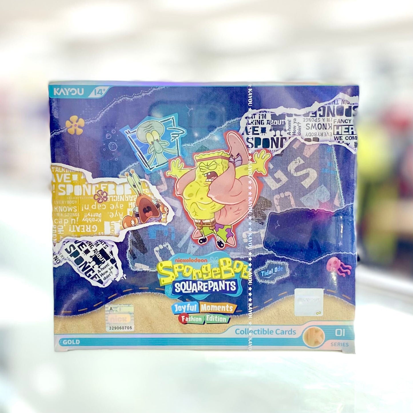 SpongeBob SquarePants: Joyful Moments Fashion Edition Series 1 Collectible Booster Box