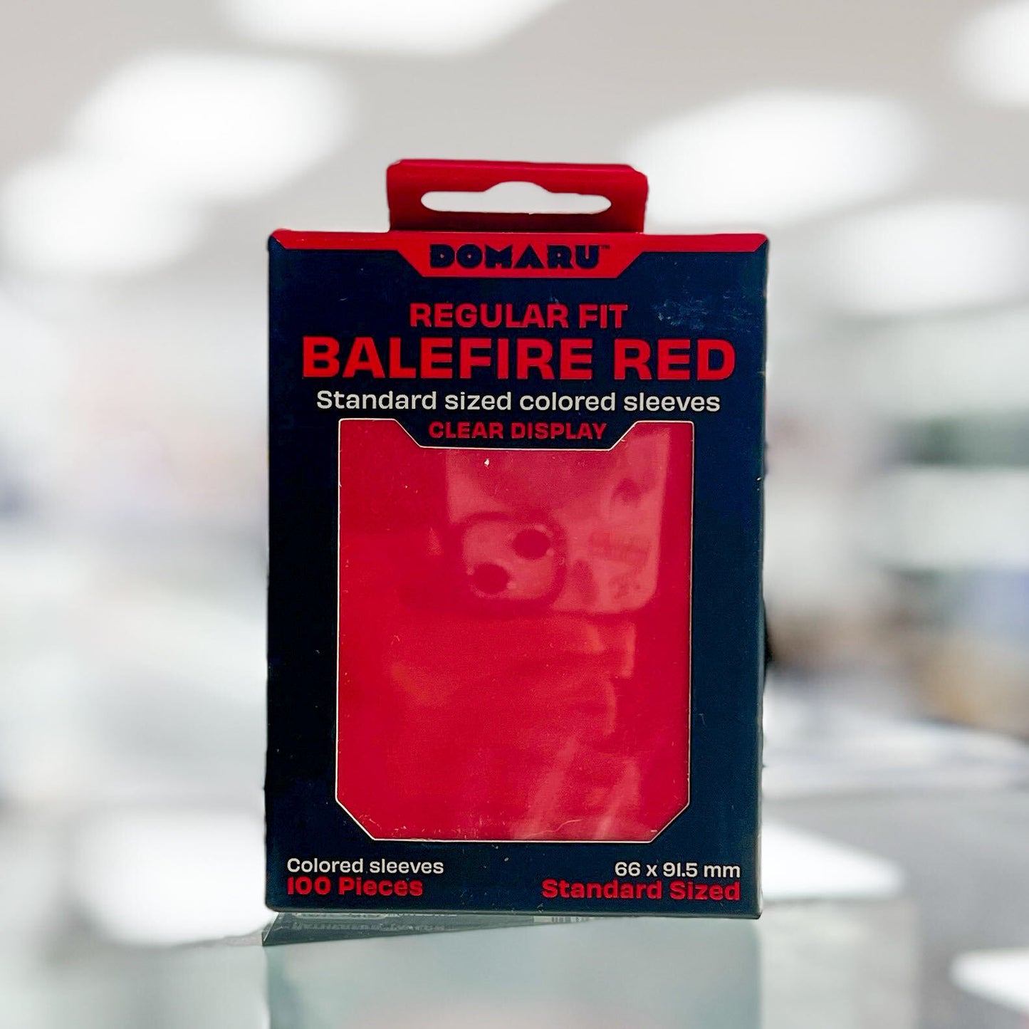 Domaru Standard Fit (100ct) - Balefire Red